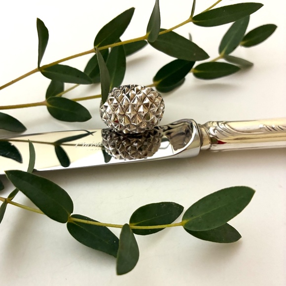 Lois Hill 925 Sterling Silver Dome Spike Ring - Picture 6 of 9